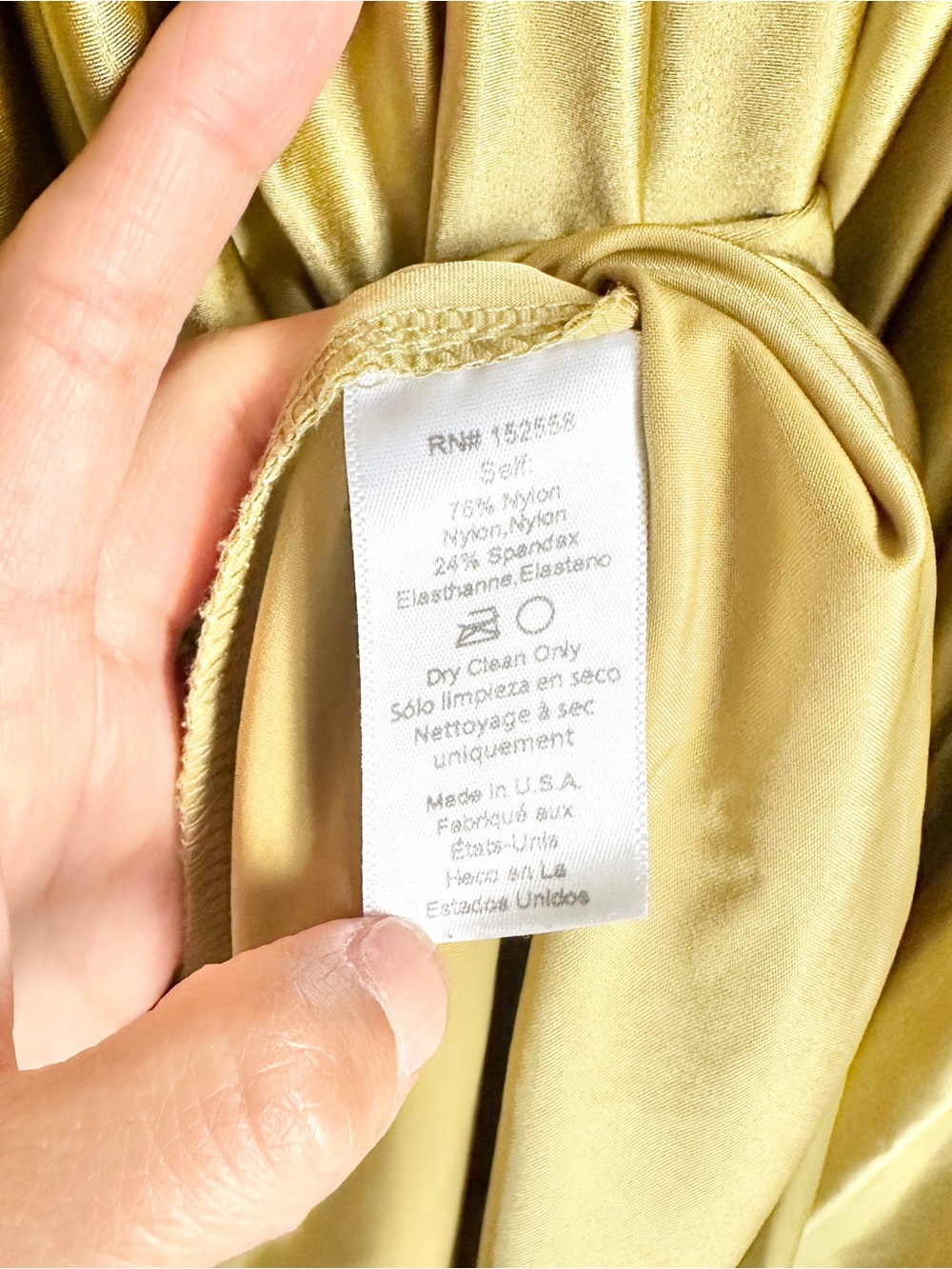 Delfi Collective Oriana Satin Scoop-Neck Maxi Dress in Olive - Picture 7 of 8